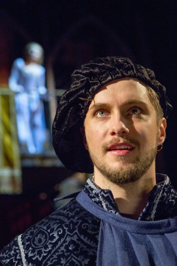 Helsingin Kaupunginteatteri – Rakastunut Shakespeare – Kuvassa Heikki Ranta – Kuva Tapio Vanhatalo