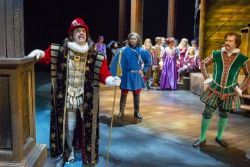 Helsingin Kaupunginteatteri – Rakastunut Shakespeare – Kuvassa Risto Kaskilahti, Kari Mattila, Petrus Kähkönen – Kuva Tapio Vanhatalo