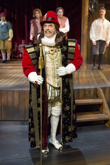 Helsingin Kaupunginteatteri – Rakastunut Shakespeare – Kuvassa Risto Kaskilahti – Kuva Tapio Vanhatalo