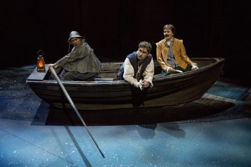 Helsingin Kaupunginteatteri – Rakastunut Shakespeare – Kuvassa Kai Lähdesmäki, Heikki Ranta ja Miila Virtanen – Kuva Tapio Vanhatalo