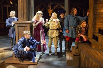Helsingin Kaupunginteatteri – Rakastunut Shakespeare – Kuvassa Mikko Paloniemi, Heikki Ranta, Jyrki Kasper, Jari Pehkonen, Rauno Ahonen, Kari Mattila, Luca Elshout – Kuva Tapio Vanhatalo
