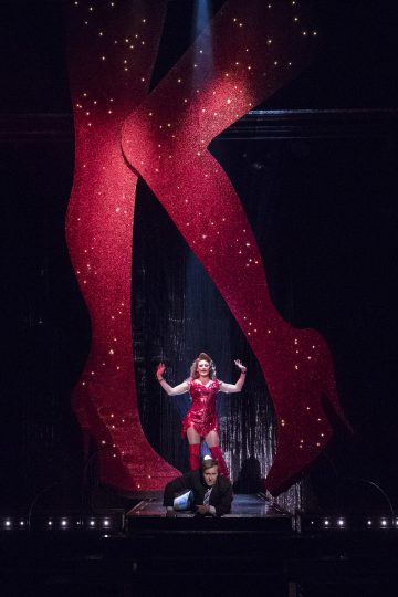 Helsingin Kaupunginteatteri – Kinky Boots – Kuvassa Lauri Mikkola ja Petrus Kähkönen – Kuva © Mirka Kleemola
