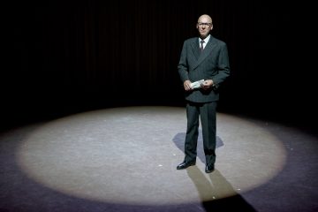 Helsingin Kaupunginteatteri – Kekkonen ja Kremlin tanssikoulu – Kuvassa: Eero Aho – Kuva © Tapio Vanhatalo