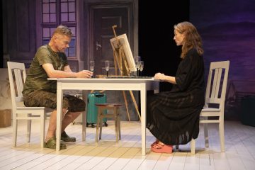 Lilla Teatern – Äktenskapsgrejen – På bilden Carl-Kristian Rundman, Jonna Järnefelt – Foto Henrik Schütt