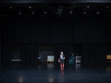 Helsingin Kaupunginteatteri – Empty Stage – Kuvassa Kaino Wennerstrand – Kuva Eero Yli-Vakkuri
