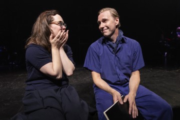 Lilla Teatern – Dancer in the Dark – På bilden Lumi Aunio och Antti Timonen – Foto Heli Blåfield